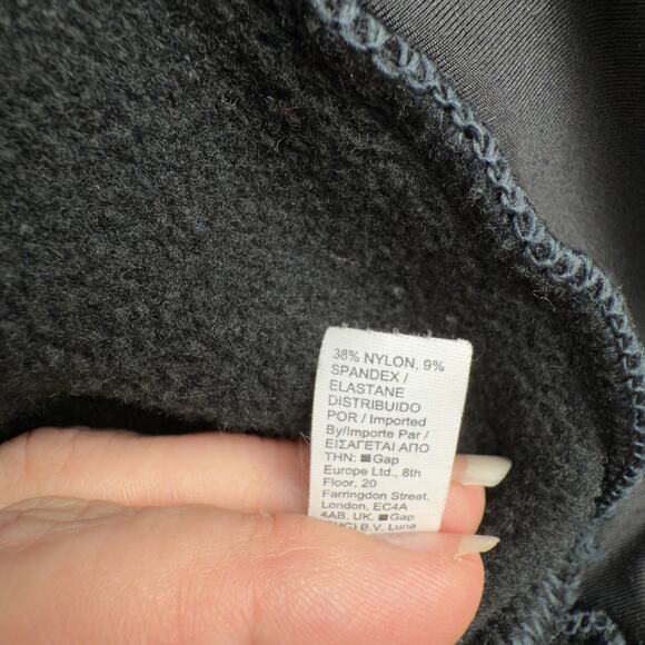 Athleta Altitude Polartec 1/4 Zip Sweatshirt Size MEDIUM Black  Cold Training - Picture 6 of 9
